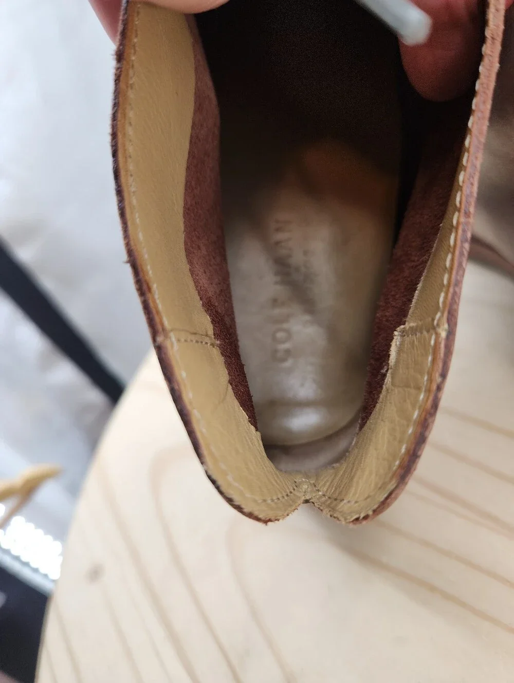 Cole Haan Men’s Chukka Boots Brown Leather Lace Up Size 8.5 Preppy Casual